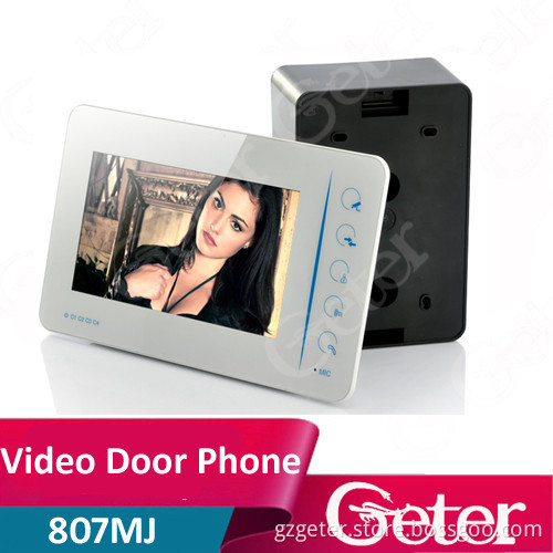 video door phone with 7 inch color